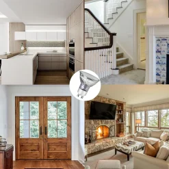 NETTLIFE 10 Ampoule GU10 LED blanc chaud 3W 30W, lampe à économie d'énergie 3000K