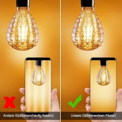 NETTLIFE Ampoule led e27 ampoule vintage ampoule rétro blanc chaud ampoule edison ampoule à filament