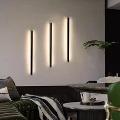 NETTLIFE Applique murale led intérieur - Moderne 80CM 27W couloir up down blanc chaud lampe de couloir lampe