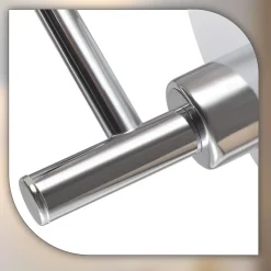 NETTLIFE Applique murale intérieur pour chambre à coucher - Design en métal blanc, créative lampe de couloir G9 Sans ampoule