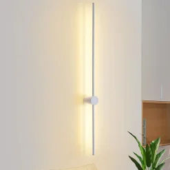 NETTLIFE applique murale LED applique intérieure moderne 100 cm blanc chaud 3000 K orientable