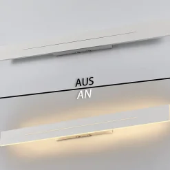 NETTLIFE Applique murale LED Intérieur - Lampe de couloir Moderne 60CM Lampe de salon 20W Lampe de couloir Chambr Blanc