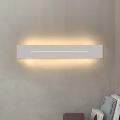 NETTLIFE applique murale LED intérieur 30CM applique moderne blanc chaud 8W éclairage mural