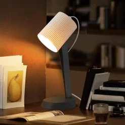 NETTLIFE Lampe de chevet, lampe de table de salon avec câble - lot de 2 petites lampes de table E14 modernes