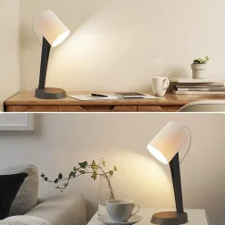 NETTLIFE Lampe de chevet, lampe de table de salon avec câble - lot de 2 petites lampes de table E14 modernes