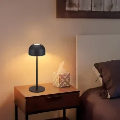 Nettlife lampe de table led sans fil : lampe de table tactile à intensité variable avec 3 températures de couleur usb