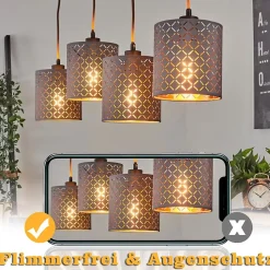 NETTLIFE Lot de 4 ampoule LED E14 lampe vintage - T25 blanc chaud filament ampoule Edison 2700K 4W blanc chaud ampoule