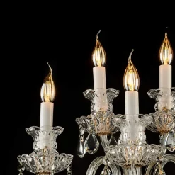 NETTLIFE Lot de 6 ampoules LED E14 4W blanc 2700K lampe bougie chaud filament rétro Edison vintage économie d'énergie en verre