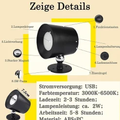 NETTLIFE Lot de 2 Applique Murale Intérieur Cage en Métal, Dimmable Moderne 360 orientable Plafonnier en Métal Design Noir