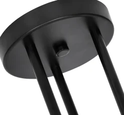 NETTLIFE Plafonnier Lampe Vintage 6 Ampoules Lampe E27 Industrielle Chambre Lampe Rétro pour Salon Salle à Manger Couloir