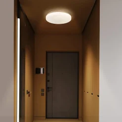 NETTLIFE Plafonnier LED 21 cm 15 W Lampe Blanc Neutre Rond Couloir Étoile Décor pour Cuisine Chambre d'enfant Salle à Manger