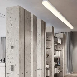 NETTLIFE Plafonnier LED blanc 4000K 36W 90CM lampe de lumière du jour : lampe pour salon chambre salle à manger balcon couloir