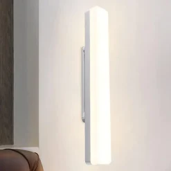 NETTLIFE Plafonnier LED Cuisine Long 40 cm Lumière du Jour 18 W Plafond Blanc Neutre pour Sous-Sol Couloir Bureau Garage Chambre