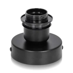 NETTLIFE Plafonnier vintage plafonnier 2 lampes de couloir rétro noir E27 max.40W Sans ampoules