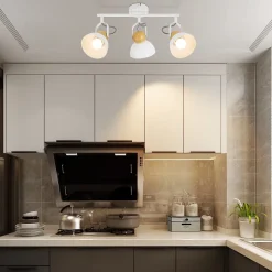 NETTLIFE Spot de plafond vintage noir E27 orientable lampe de couloir rétro métal industriel orientable