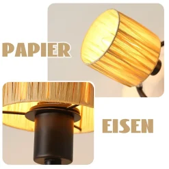 NETTLIFE Spot De Plafond 3 Feux Plafonnier Couloir - Plafonnier Vintage