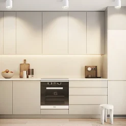 NETTLIFE Spot En Saillie Blanc Rond Gu10 Spots De Plafond Plâtre Moderne Petit 40w