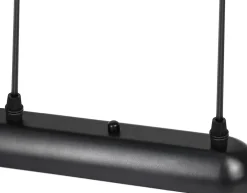 NETTLIFE Suspension de table Vintage noir Lampe de table E27 Lampe de salle à manger Rétro cuisine industrielle