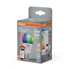 OSRAM Ampoule LED SMART+ Matte A60 E27 RGBW