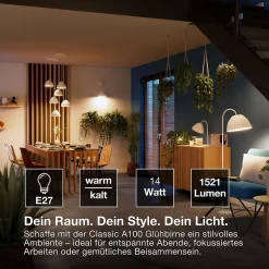 OSRAM Ampoule LED SMART+ A100 14W E27 Tunable White