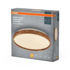 OSRAM Applique ORBIS Alison 16W gradable 295mm décor bois