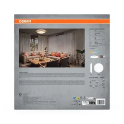OSRAM Applique ORBIS Alison 24W gradable 395mm décor bois