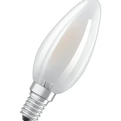 OSRAM BTE2 Ampoule LED Flamme verre depoli 4W40 E14 froid