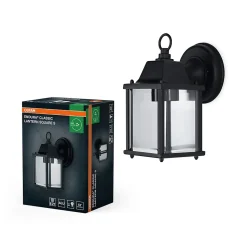 OSRAM ENDURA Lampe d'extérieur classique Square S E27 noir
