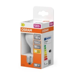 OSRAM Lampe LED Ampoule étoile forme A 40 filament 3,4 W Mat E27