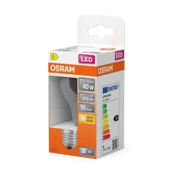 OSRAM Lampe LED Ampoule étoile forme A 40 filament 3,4 W transparente E27
