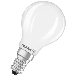 OSRAM Lampe LED mini bougie Classic P40 filament 2,5 W E14 mat