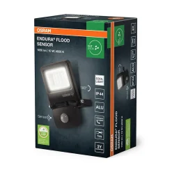 OSRAM Projecteur LED ENDURA FLOOD PC 10 W 4 000 K avec capteur gris