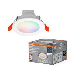 OSRAM SMART+ Matter Recess Spot Encastré LED 86mm RGB+TW Blanc