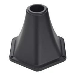 Outsunny Luminaire extérieur solaire lampadaire lanterne classique LED 40 Lm dim. 18L x 18l x 160H cm noir