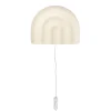 OYOY Lampe murale blanc en sillicone H19x24x6,5cm
