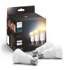 Pack 3 ampoules connecté Philips Hue E27 A60 800lm blanc chaud à froid