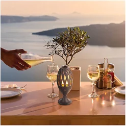 Pack 4 Lampes LED de jardin effet flamme BOMBALIGHT