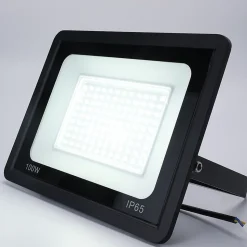 Pack de 2 Projecteur LED Extérieur IP65 Imperméable 100W 9500Lm 3000K Lumière Chaude pour Maison Garage Jardin Terrasse