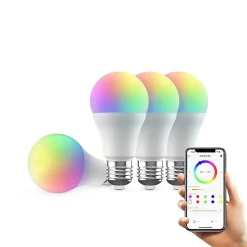 Pack De 4 Ampoule Led Intelligente Bluetooth Rvb - Lb4e27-4pc-box