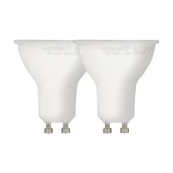 Pack de 2 Ampoules LED connectées KOZii, multi-blancs (2700 à 6500 kelvins), GU10 Spot 5W cons. Variation de luminosité