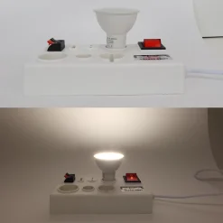 Pack de 10 Ampoules LED GU10 7W 770lm 4000K Blanc Neutre SMD2835 120 Sans Scintillement No Flicker 220V