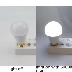 Pack de 10 Ampoules LED OSRAM Chips LED E27 A60 9W IRC90 900 Lumens Eyeconfort Sans Scintillement 6000K Blanc Froid