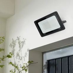 Pack de 10 Projecteurs LED Extérieur 150W Lumière Froide 6000K 15750lm IP65 Angle 120 Support Réglable Aluminium