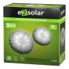 Pack de spots solaires encastrables EZ Solar GL089EZ - 2x12lm