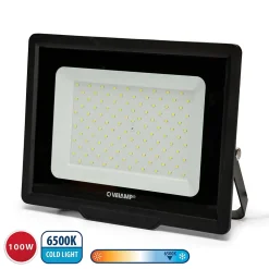 PADLIGHT POWER, projecteur LED SMD 100W IP65 noir 6500K