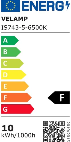 PADLIGHT5, projecteur LED SMD 10W IP44, noir 6500K. Avec détecteur de mouvements