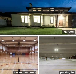 PADLIGHT5, projecteur LED SMD 10W IP65, noir 6500K