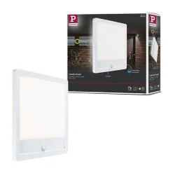Panneau d'extérieur LED Lamina Backlight Détecteur de mouvement crépusculaire (IR) résistant à l'eau de mer IP44 carré 250x250mm 3