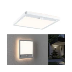 Panneau d'extérieur LED Lamina Backlight Détecteur de mouvement crépusculaire (IR) résistant à l'eau de mer IP44 carré 250x250mm 3