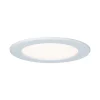 Panneau encastré LED IP44 rond 170mm 11,1W 720lm 2700K Blanc